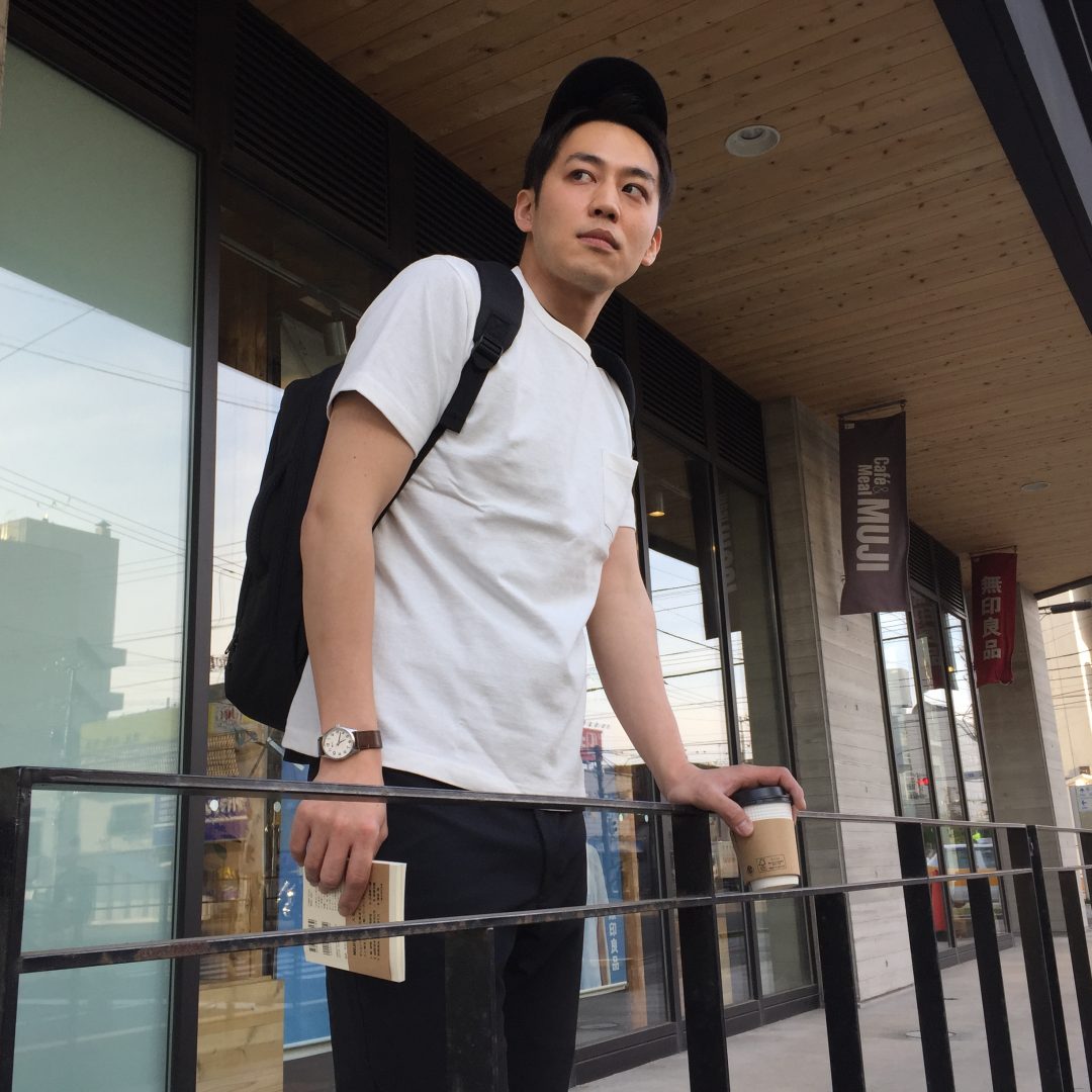 シエスタハコダテ あなたも太番手tシャツ わたしも太番手tシャツ Tシャツコーディネート 無印良品