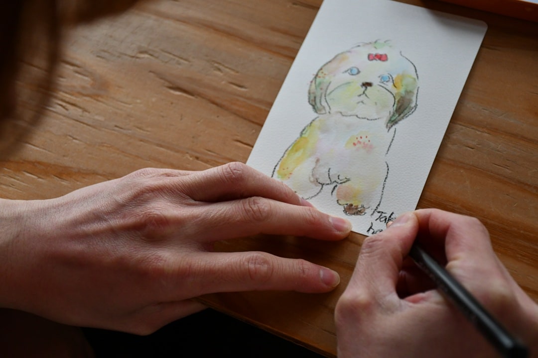 【シエスタハコダテ】滝花保和 Portrait Services －水彩の似顔絵－