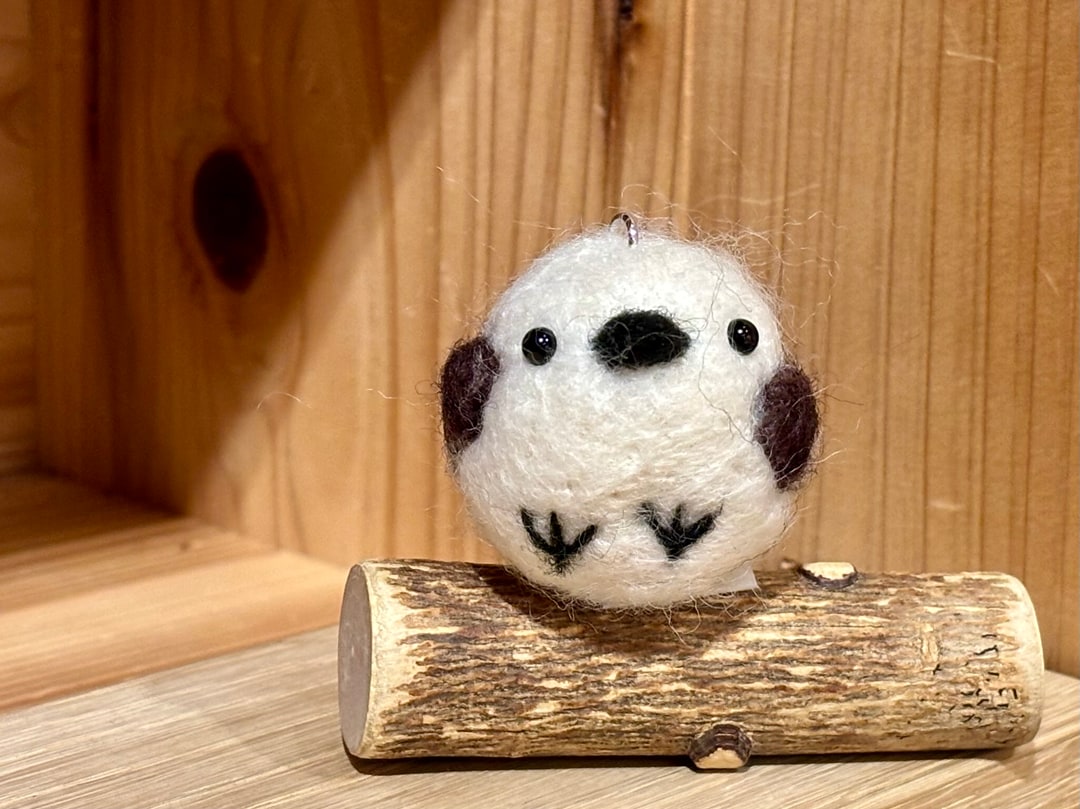 【シエスタハコダテ】木育広場ワークショップ「羊毛フェルトで作る シマエナガ」