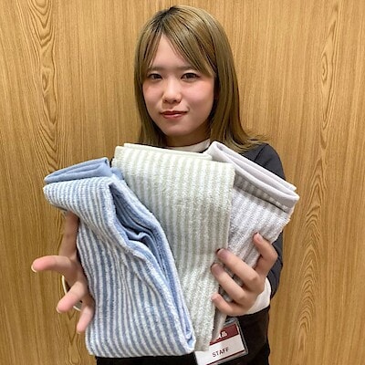 【アピタ阿久比】ふっくらパイルタオルのご紹介