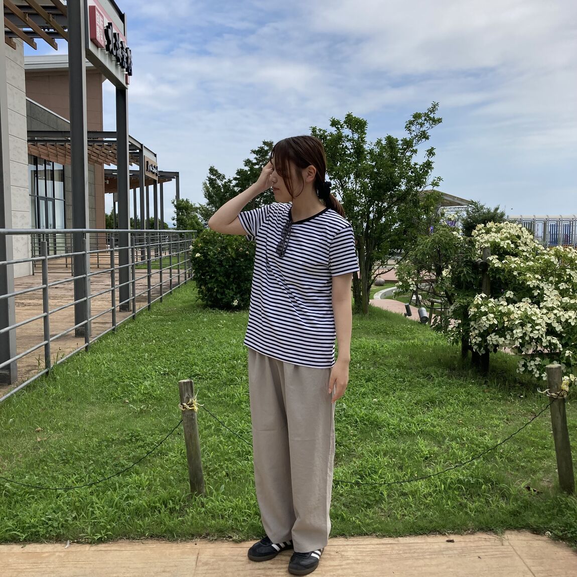 スタッフによる着こなし