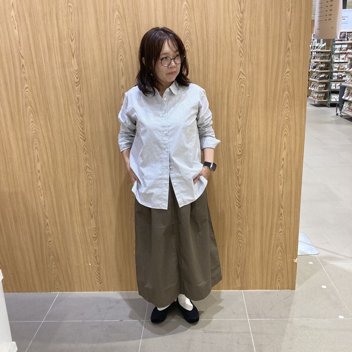 スタッフによる着こなし