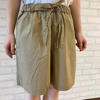 【泉中央セルバ】夏の旅行にこれ1枚！着回し万能ブロードショートパンツ