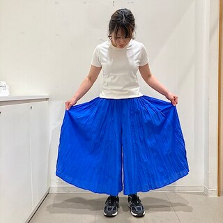 【サンリブシティ小倉】スタッフおすすめの楊柳スカートパンツ