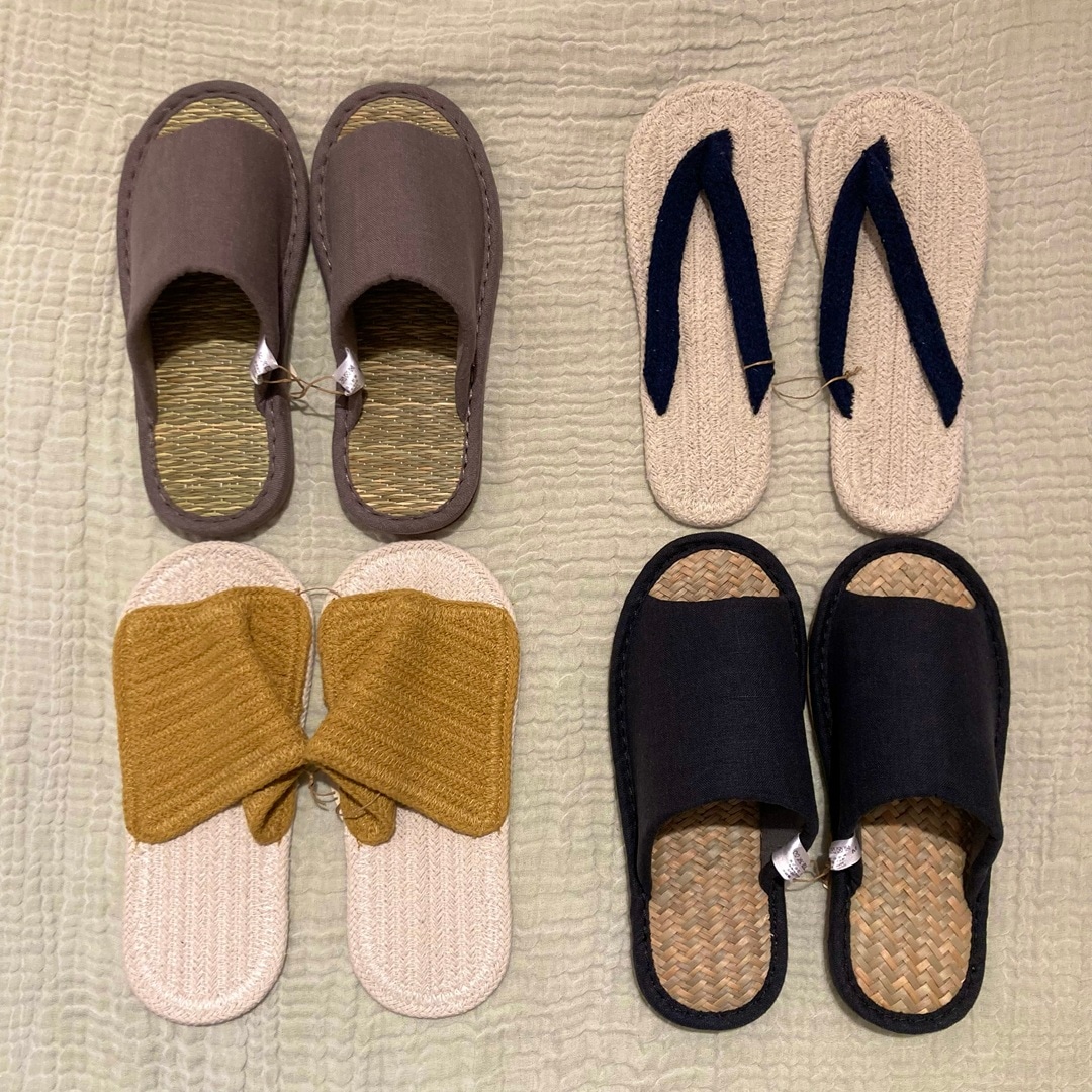季節のスリッパ