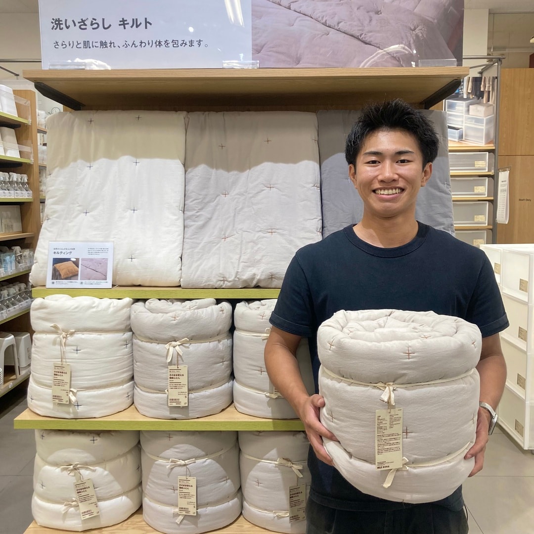 【ゆめシティ新下関】ふんわりやわらかキルトの寝具