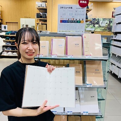 【ゆめシティ新下関】１２月始まりのスケジュール帳が入荷しました