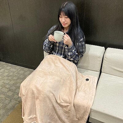 【イオンモール八千代緑が丘】USBブランケットで温かい冬を…