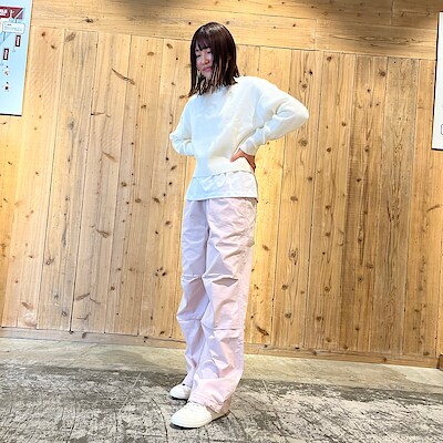 【西友荻窪】　白とピンクを使った春らしいコーデ