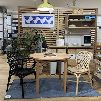 【西友荻窪】新商品　ラタン素材のチェア