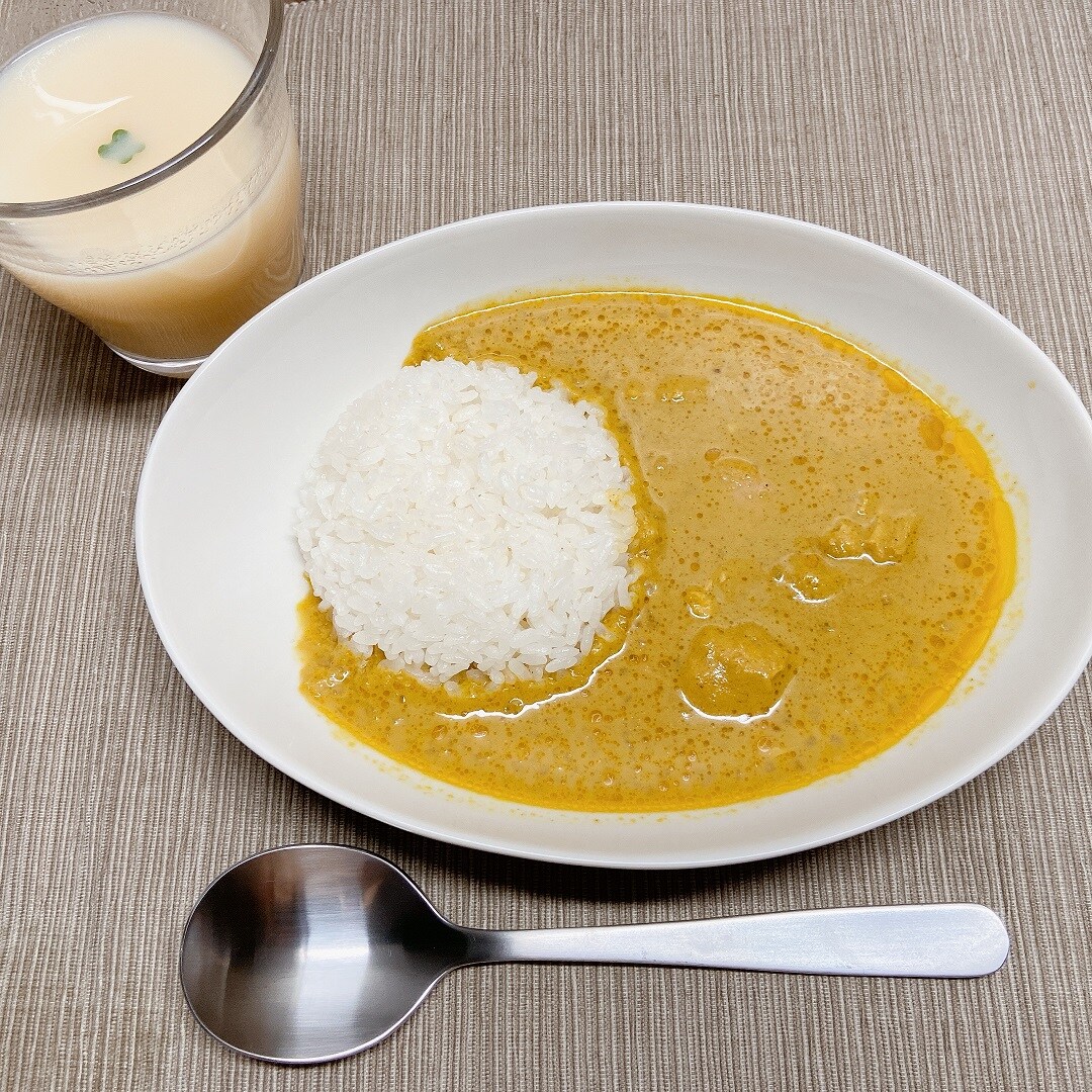 チキンの豆乳クリームカレー