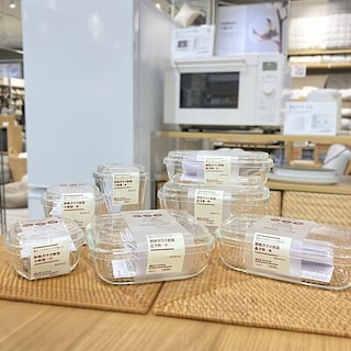 【イオンモール松本】スタッキングもレンチンもお手の物。耐熱ガラス容器 　