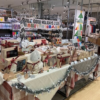 【ザ・モール郡山】クリスマスギフトは無印良品におまかせ下さい！