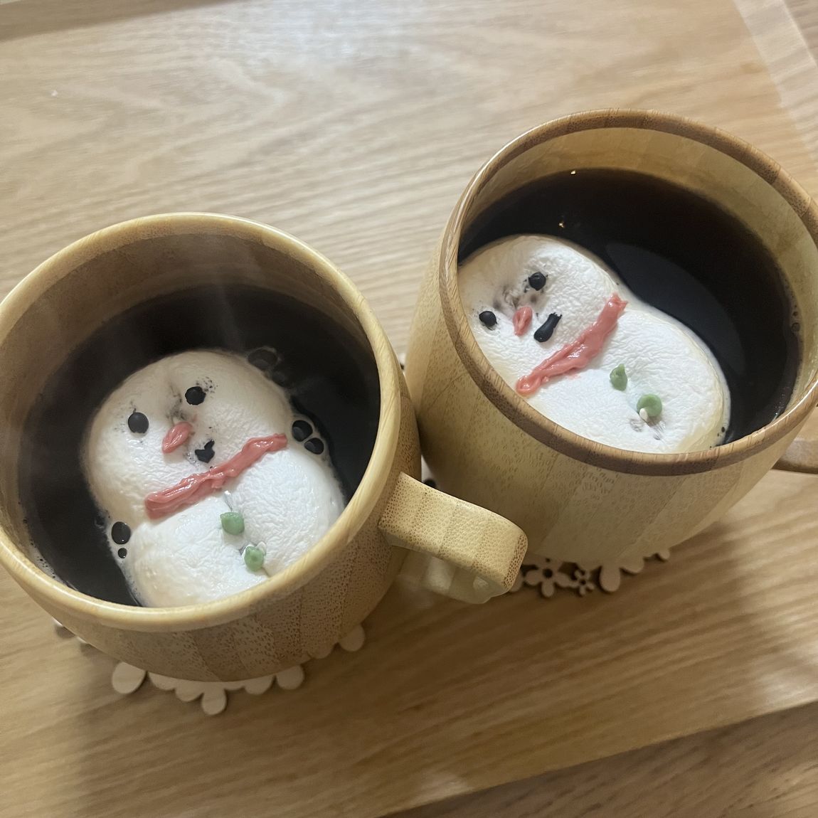 新さっぽろサンピアザ】チョコマシュマロで雪だるま｜ 無印良品