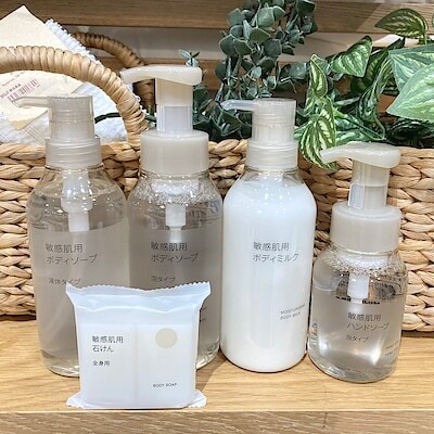 【イオンモール各務原】無香料の敏感肌用ボディケアシリーズ　リニューアルしました