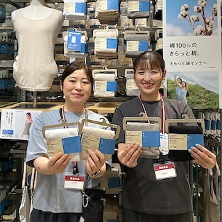 【イオンモール各務原】さらっと綿インナーで暑い日も快適に