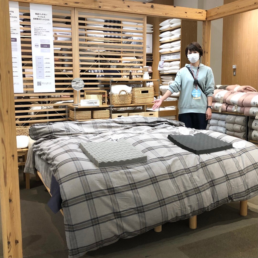 【イオンモール各務原】眠りの秋②新しくなったマットレス