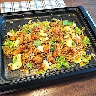 【アルカキット錦糸町】ヤンニョムチキンの素でつくる焼きそば