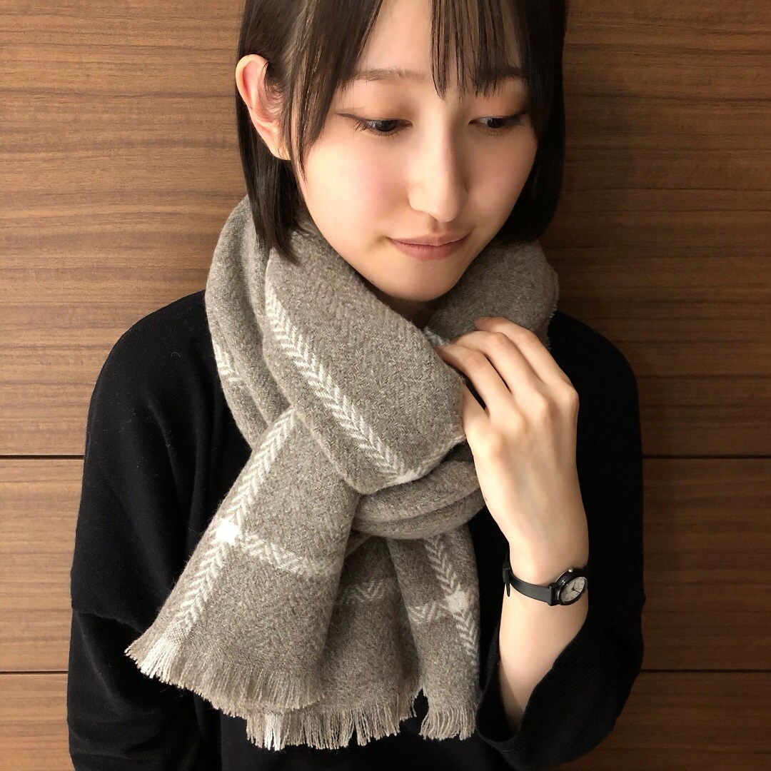 無印良品　大判スヌード