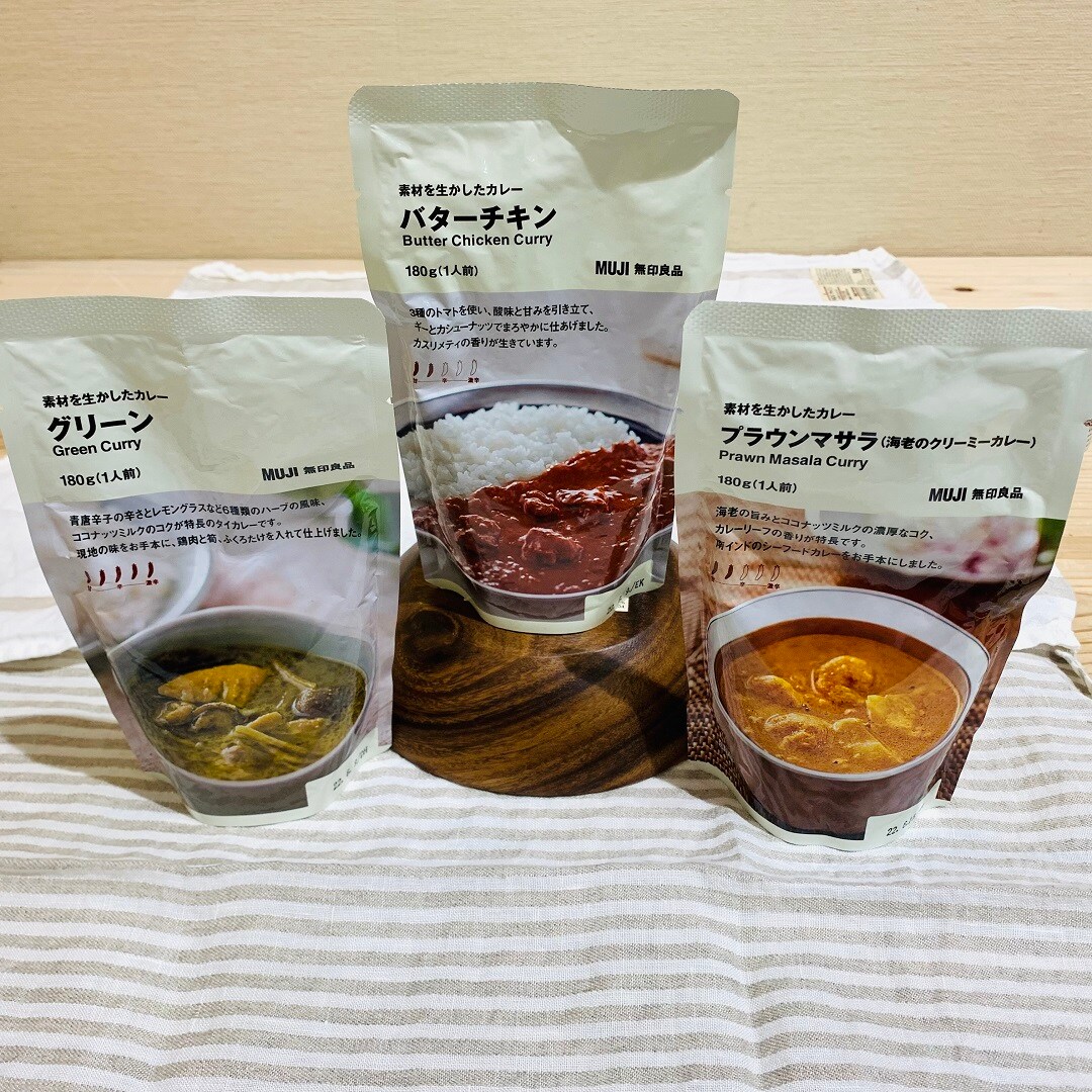 ランキング上位３カレー