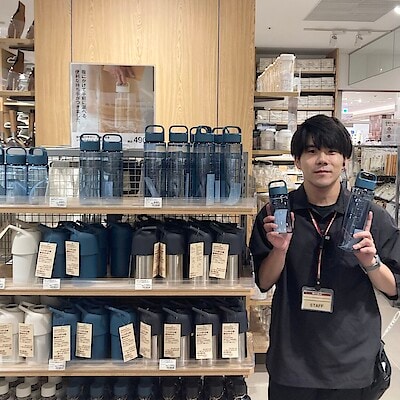 【アミュプラザおおいた】目盛り付きドリンクボトルのご紹介！