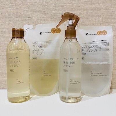 【イオンモール名古屋茶屋】ペット用品に新たにシャンプーやスプレーが入荷いたしました！
