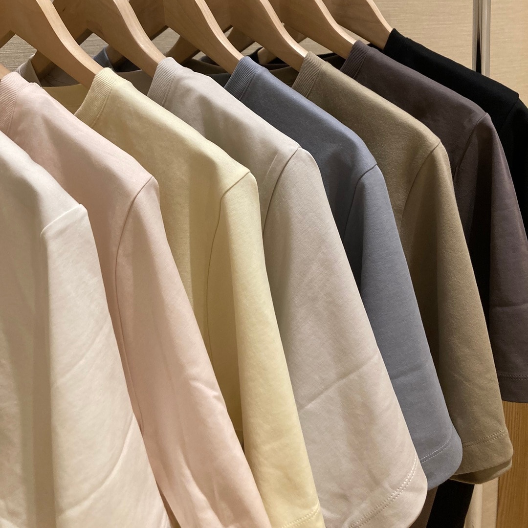 婦人　涼感ワイドTシャツ　カラー展開