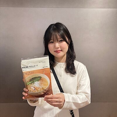 【ルミネ池袋】　盛岡温麺　牛だしスープ