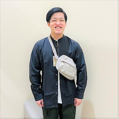 【モレラ岐阜】今週のコーデ　紳士スタンドカラー長袖シャツ