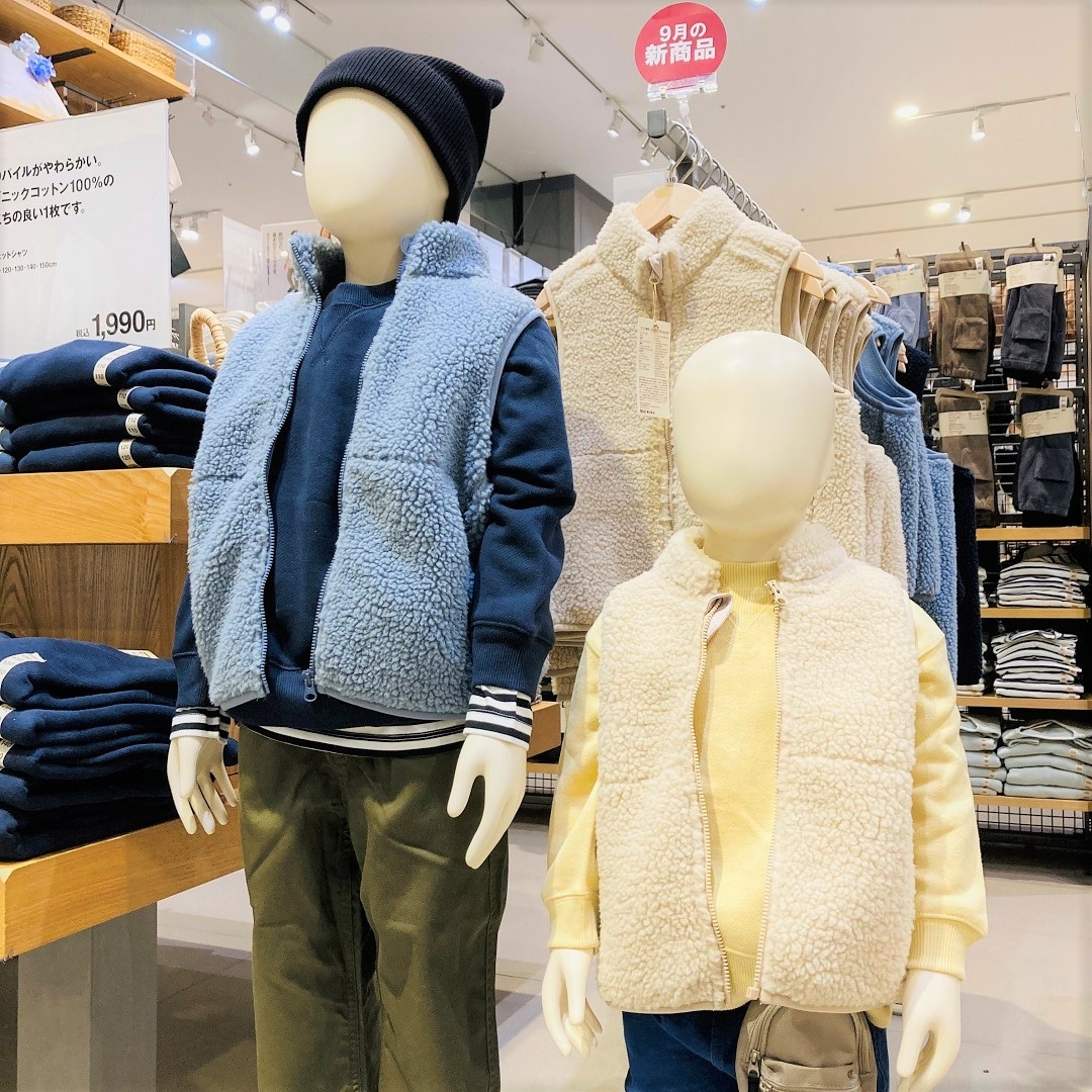 【モレラ岐阜】人気のベスト、着心地がより良くなりました。