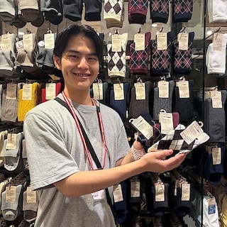 【イオン八事】秋コーディネートのアクセントに、新商品“アーガイル柄　靴下”のご紹介