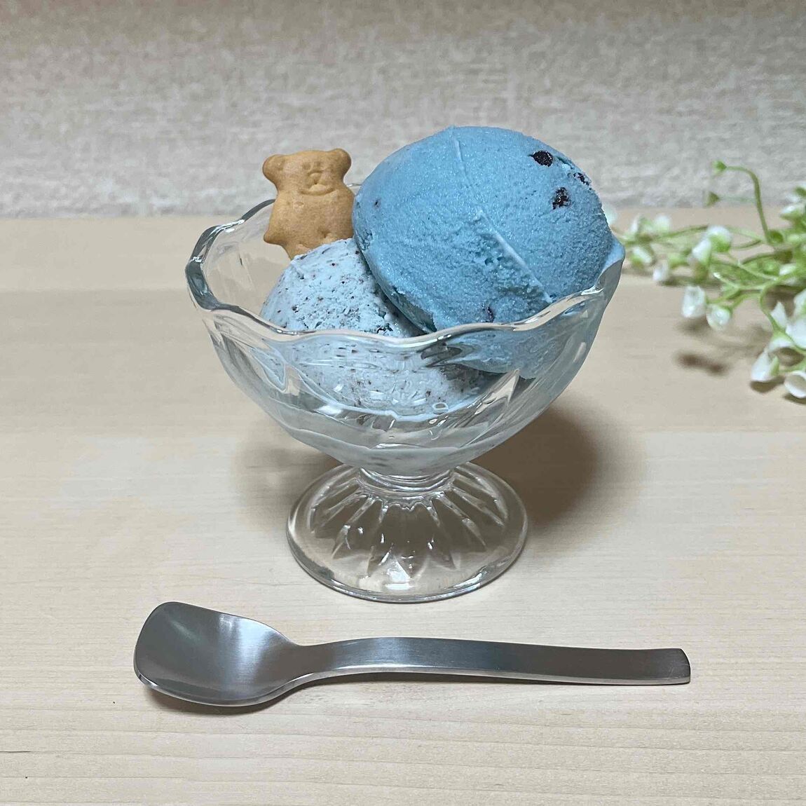 チョコミントアイス