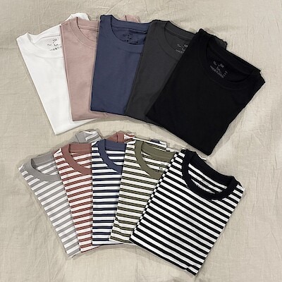 【セレオ八王子】1枚着も重ね着もしやすい長袖Tシャツ
