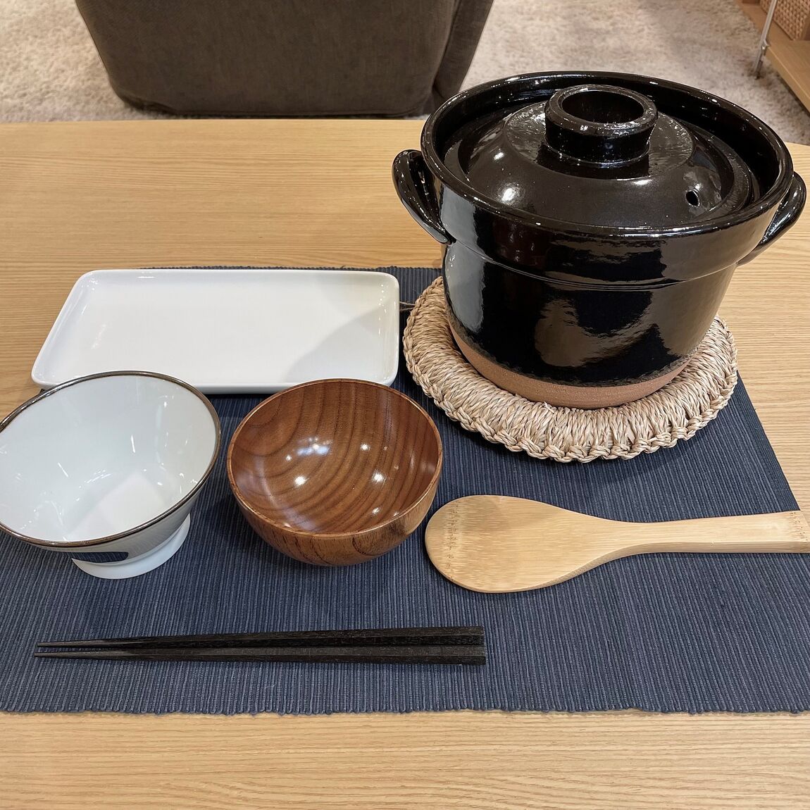 レンジで温め直せる萬古焼ごはん鍋