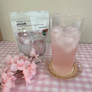 【セレオ八王子】春を感じる桜＆白桃ドリンク