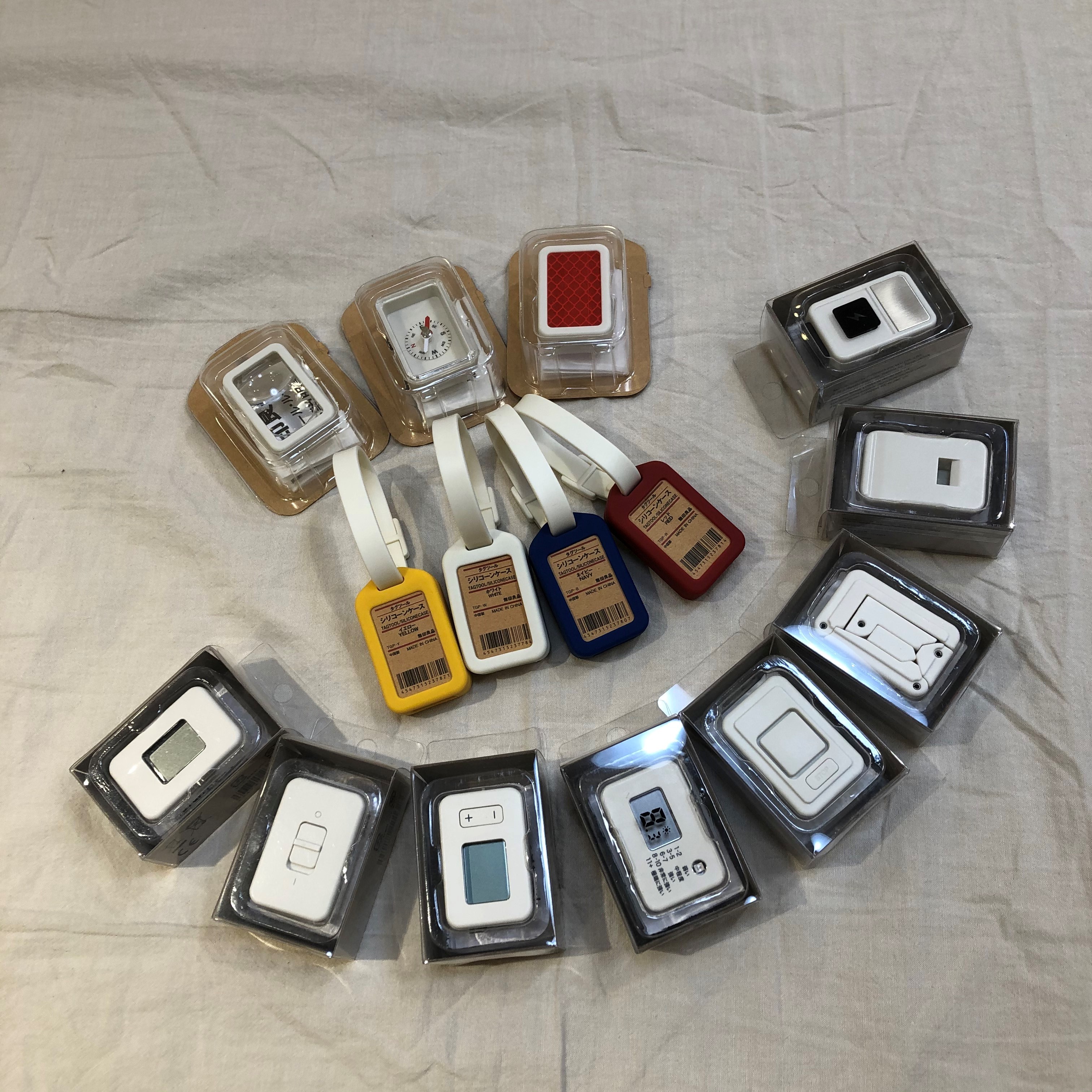 無印良品 MUJI タグツール UVチェッカー シリコンケース付き 廃盤 無印良品 MUJI タグツール UVチェッカー シリコンケース付き