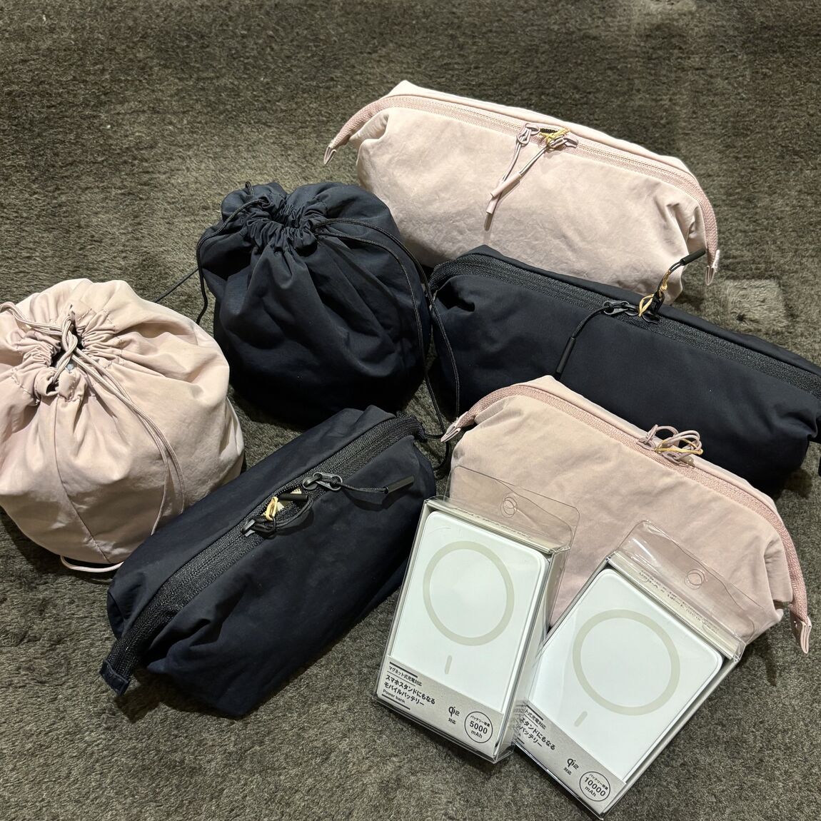 ポーチ＆モバイルバッテリー
