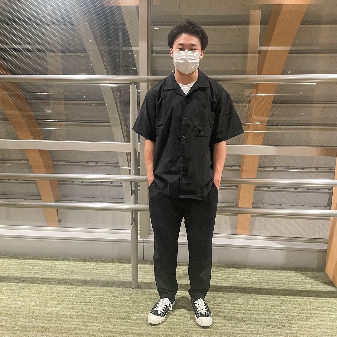 身長174①スタッフ黒