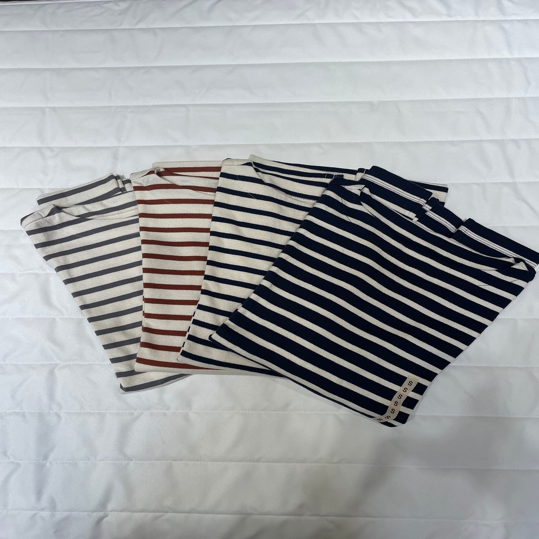 太番手ボートネックＴシャツ一覧