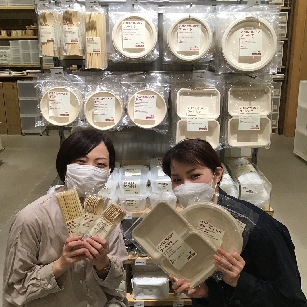 竹シリーズとスタッフ2人