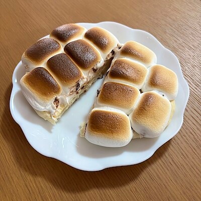 【イオンモール八幡東】フライパンでつくるナンとチョコマシュマロを使ったアレンジレシピ