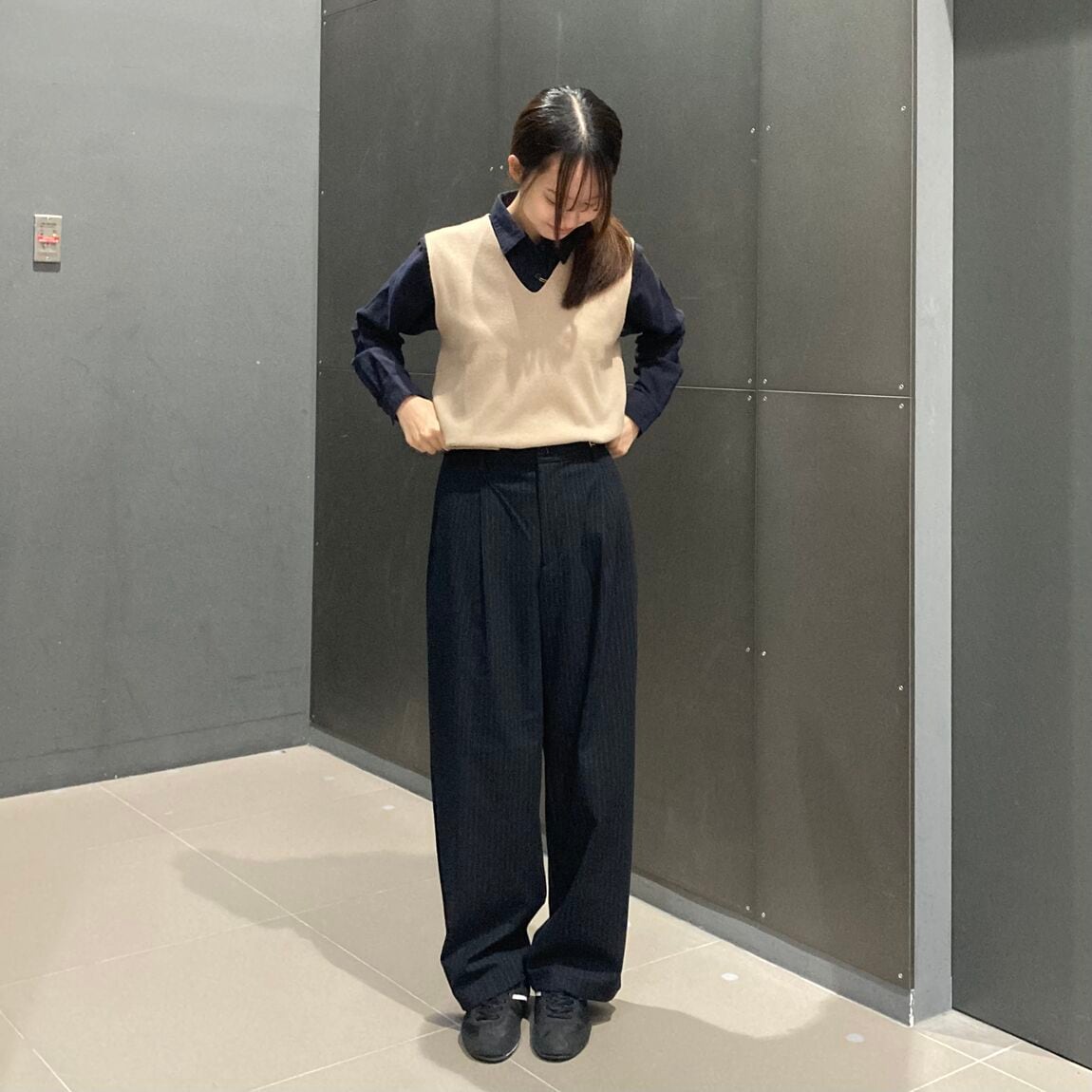 ベストフランネルシャツ