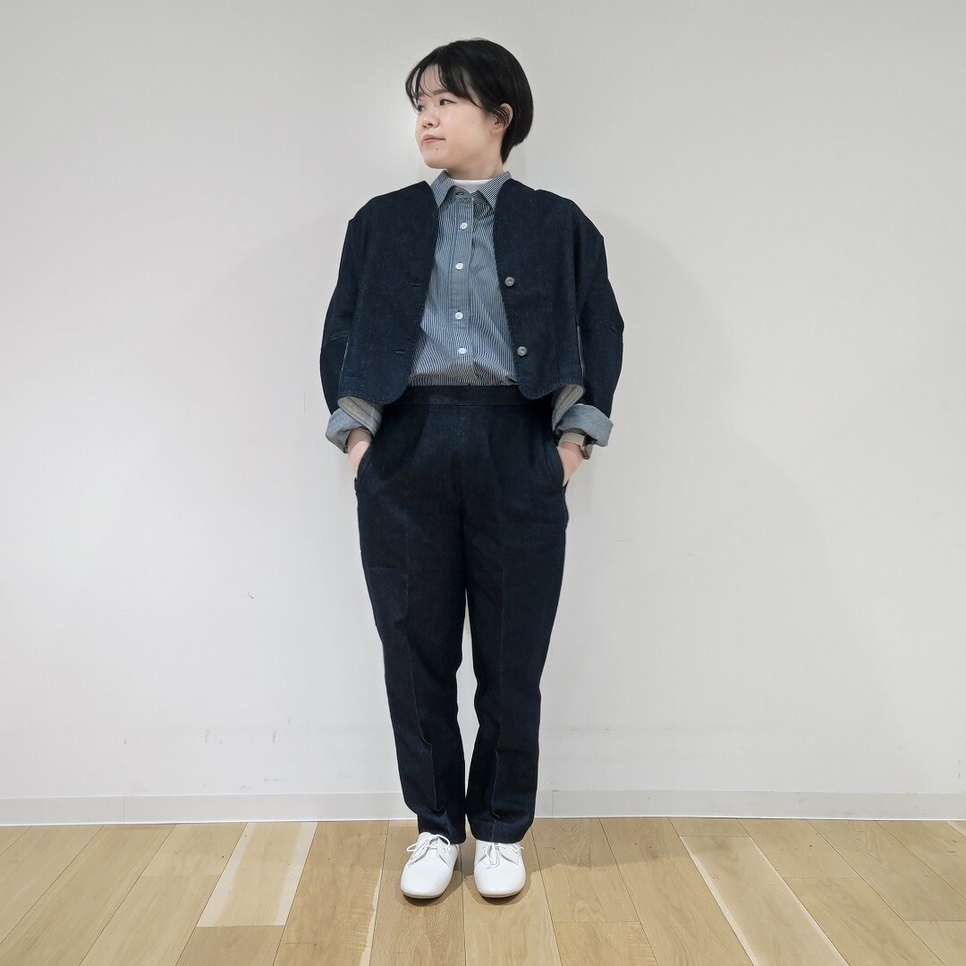 【札幌パルコ】スナップショット和紙混デニムジャケット