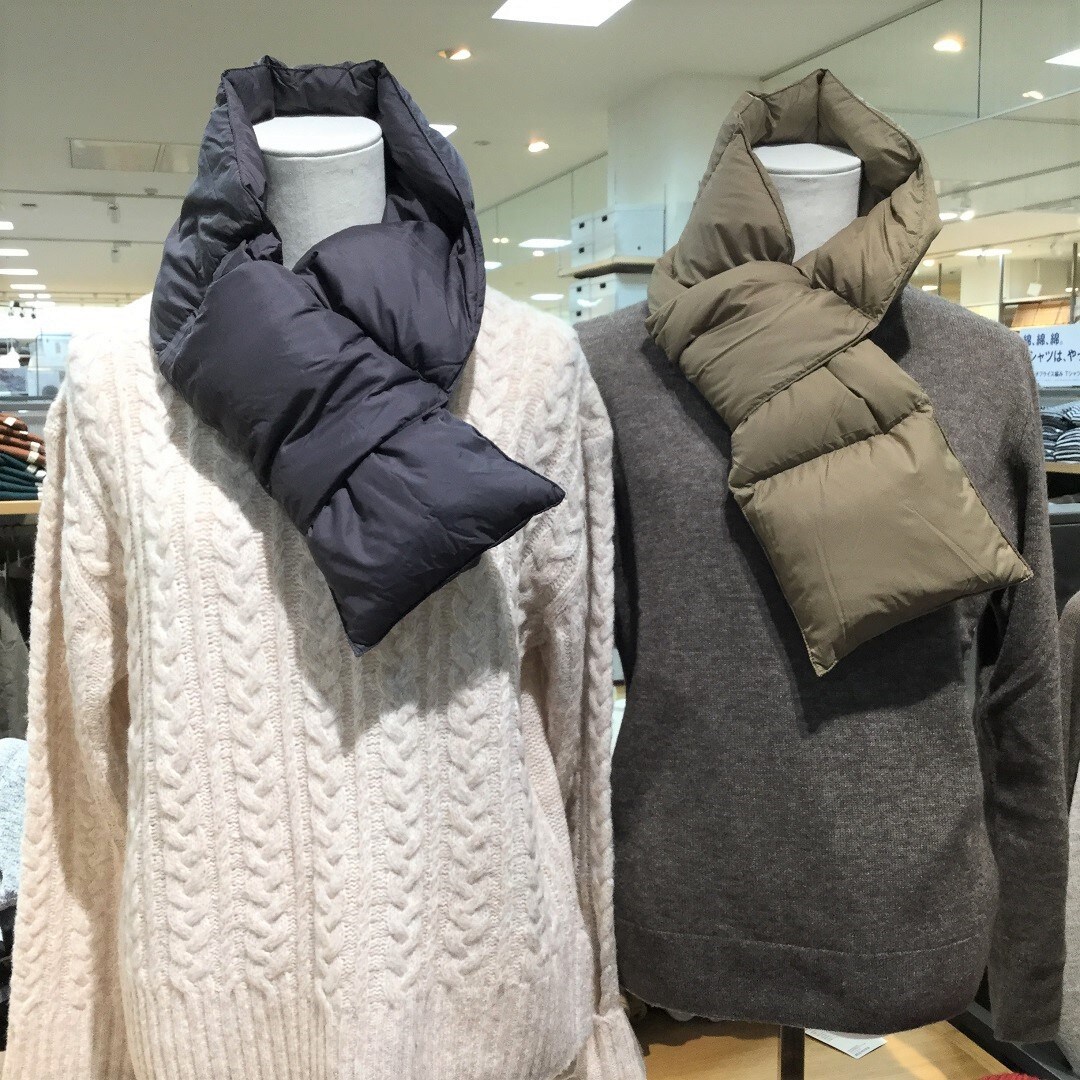 【ウイングベイ小樽】首元にもダウンを。｜スタッフのおすすめ
