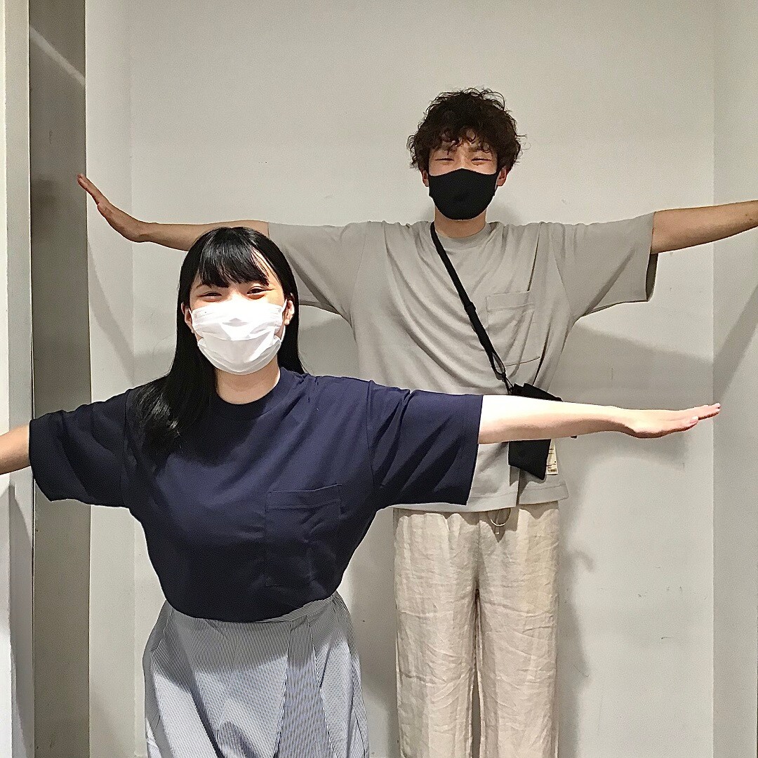 【ミーナ天神】男女で着れるビッグT