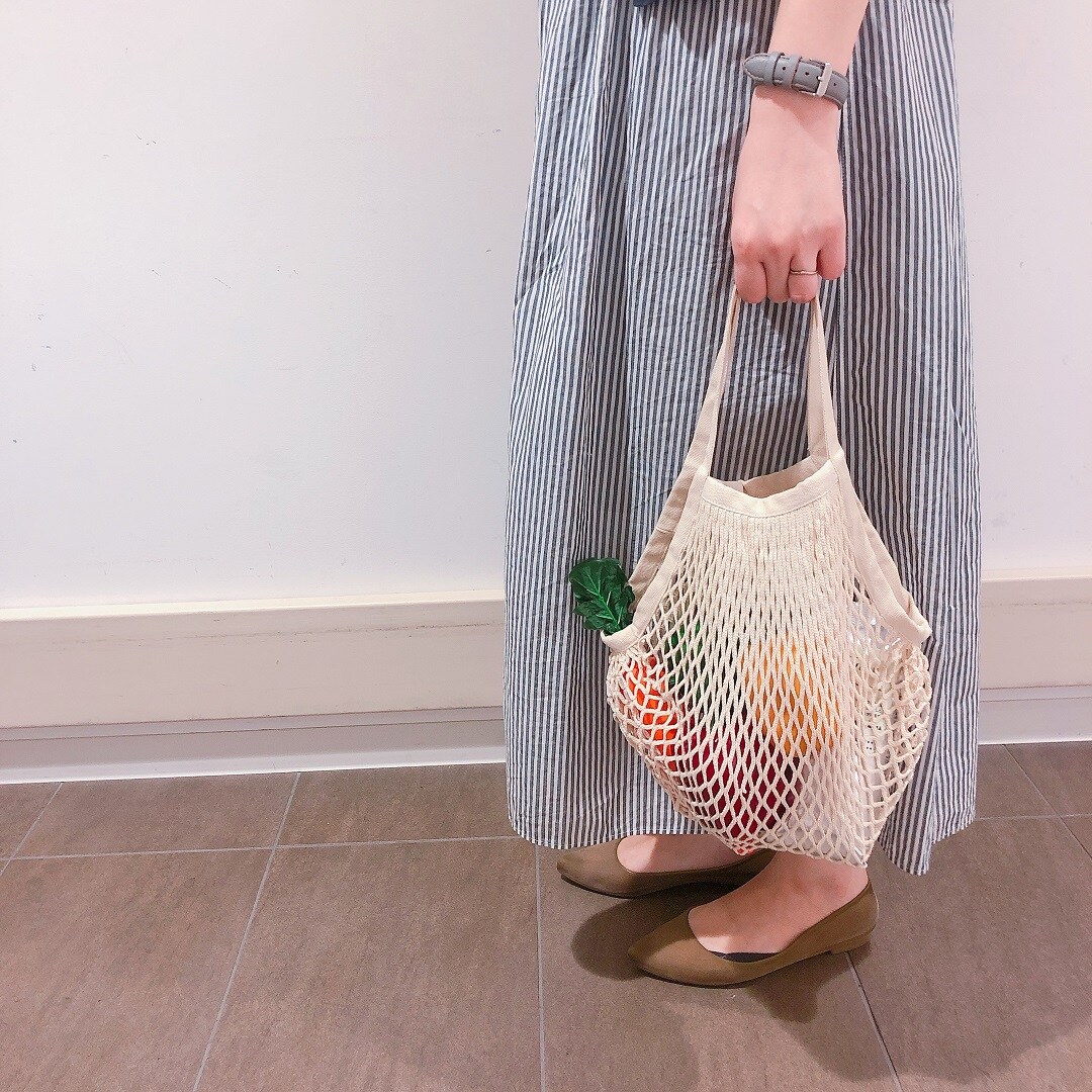 【ミーナ天神】マイバッグを、きっかけに。