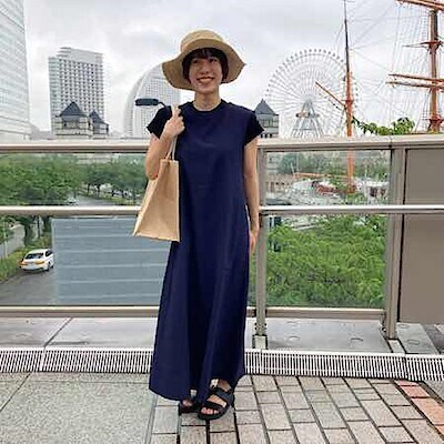 【Colette・Mareみなとみらい】スリーブレスワンピース身長154cm