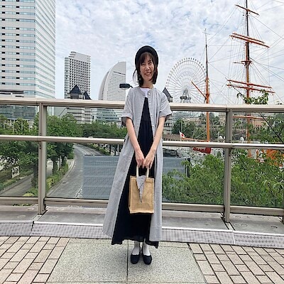 【Colette・Mareみなとみらい】半袖シャツワンピース身長153cm