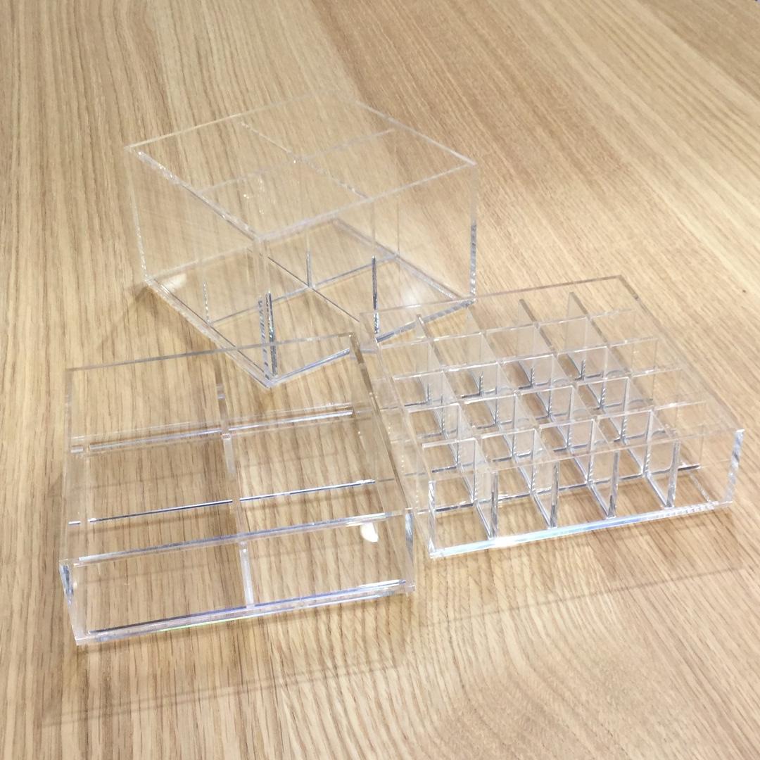 キービジュアル画像：アクリル収納ですっきり