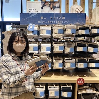 【イオンモール太田】春夏は、さらっと綿インナーで快適に